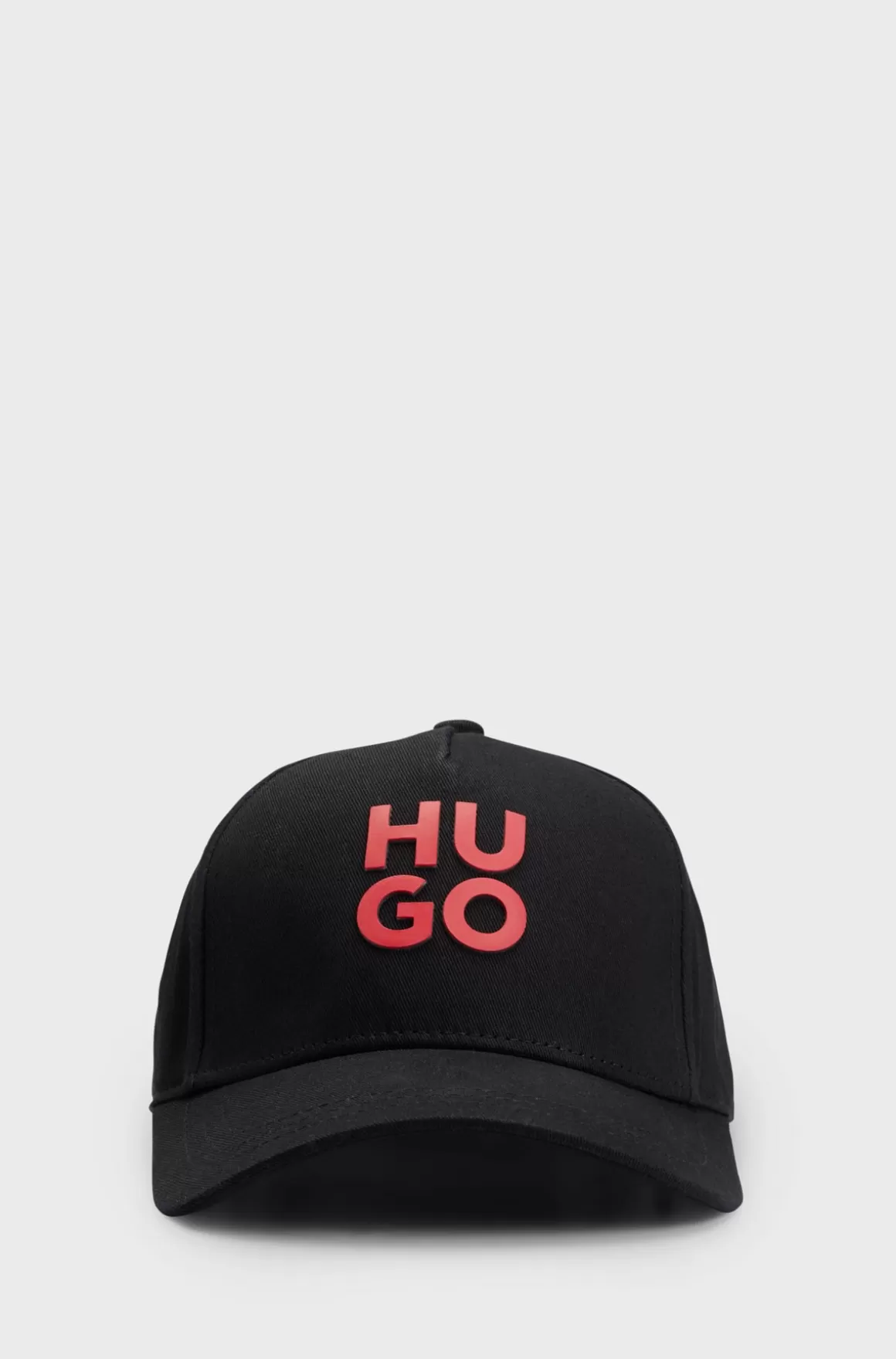 Børn HUGO BOSS Kasket Til Børn I Bomuldstwill Med Stablet Logo