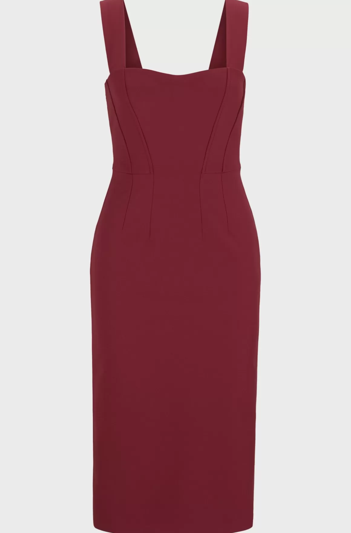 HUGO BOSS Kjole Med Extra Slim Fit Af Performance-stof Med Stræk
