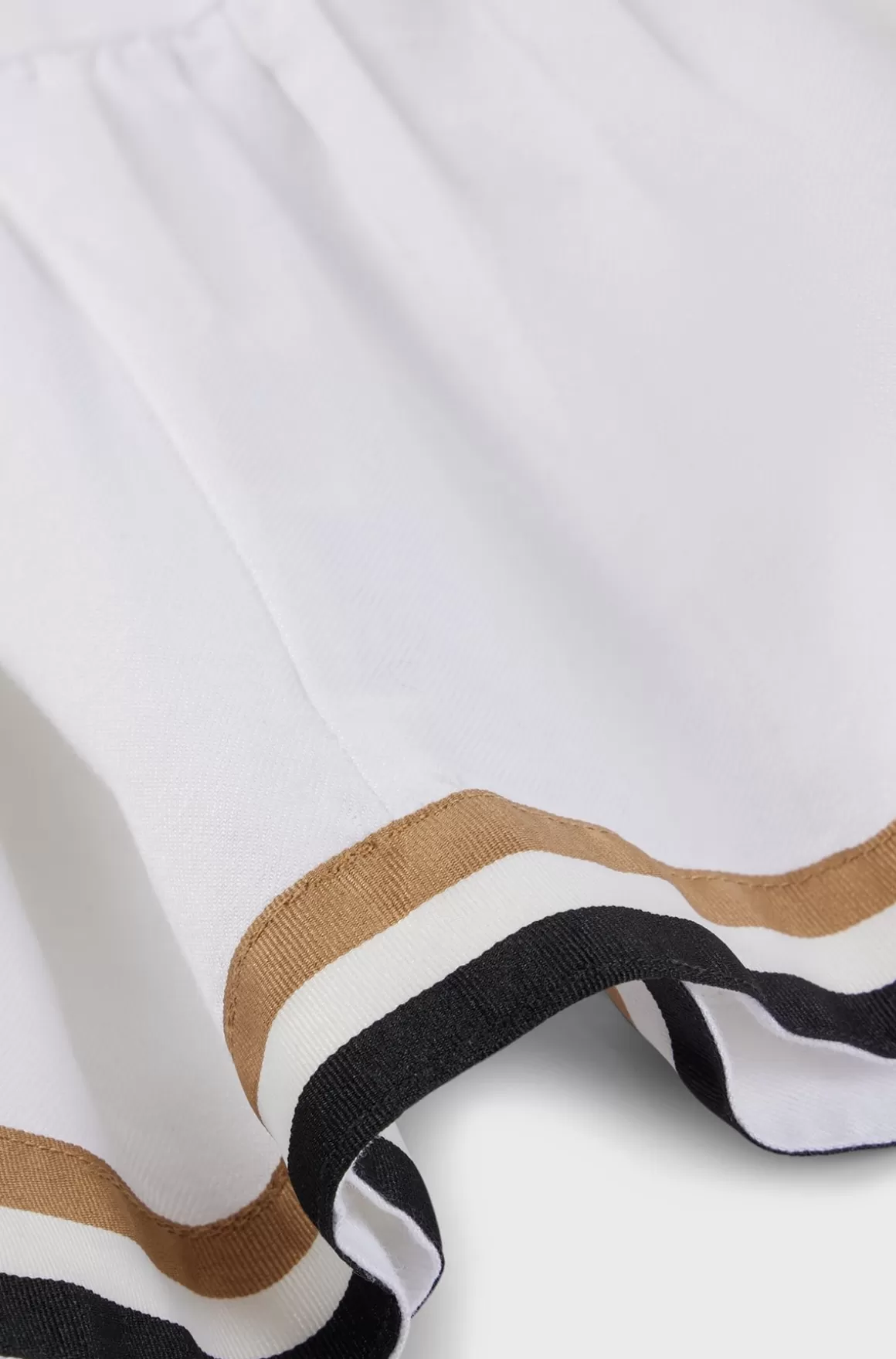 Børn HUGO BOSS Kjole Til Børn Med Afkortede ærmer, Signaturstribe Og Logo