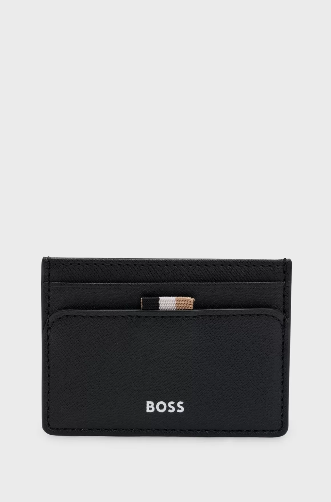 HUGO BOSS Kortholder Med Signaturstribe Og Logodetalje