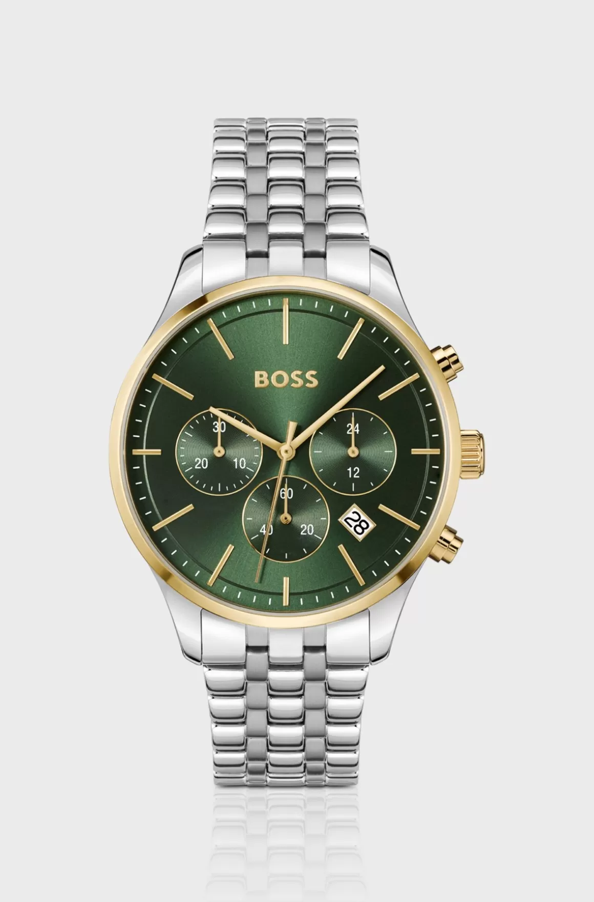HUGO BOSS Kronograf-ur Med Urskive Og Lænkerem