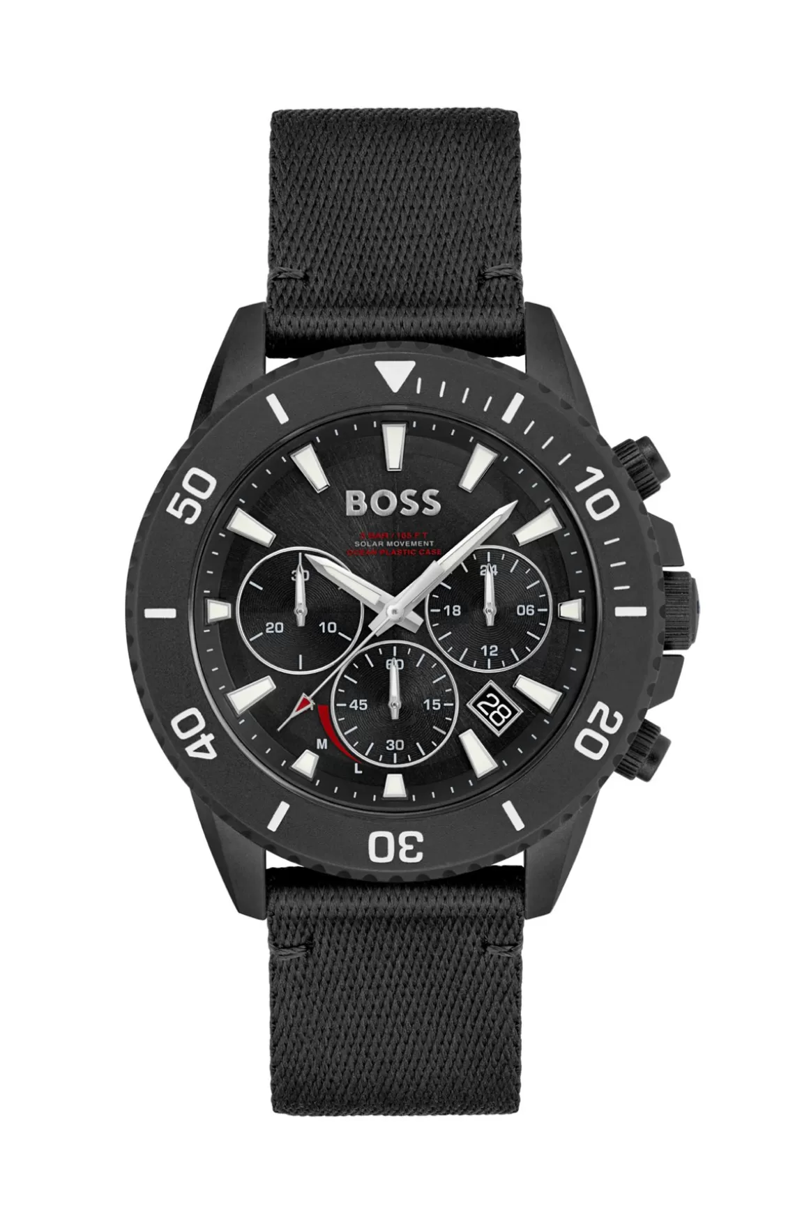 HUGO BOSS Kronograf-ur Med Urskive Og Stofrem