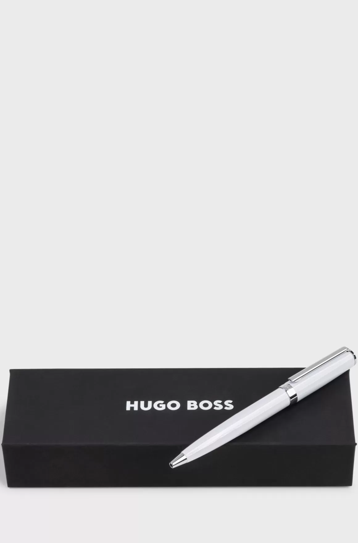 HUGO BOSS Kuglepen I Blank, Lak Med Logoring