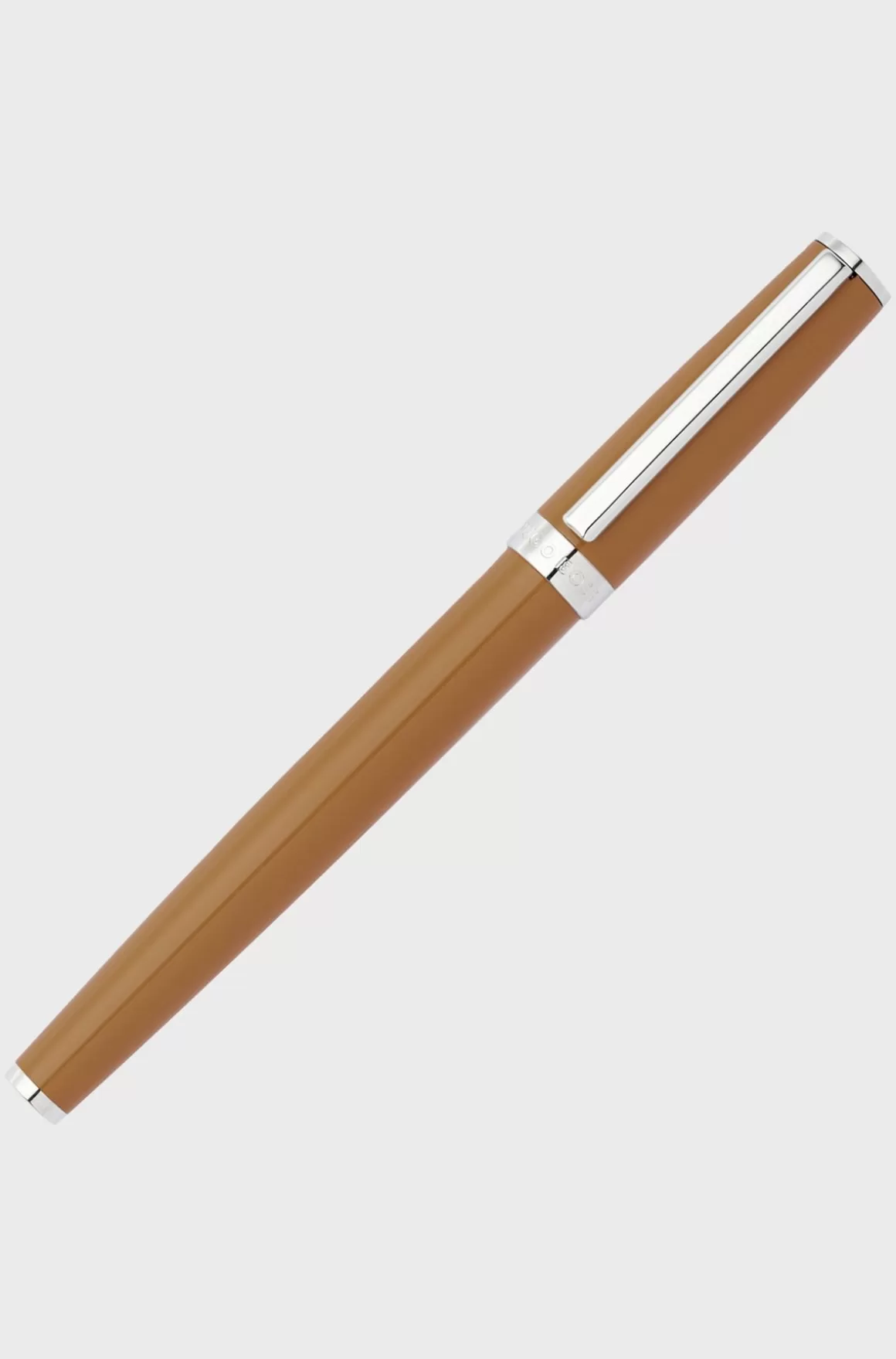 HUGO BOSS Kuglepen Med Camelfarvet Lakeret Finish