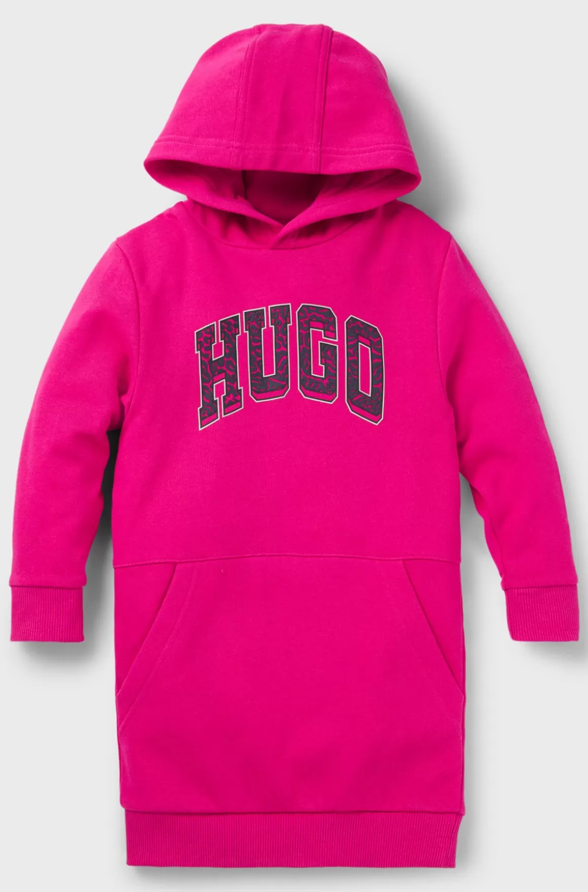 Børn HUGO BOSS Lang Hættetrøje Til Børn Med Logo I College-stil