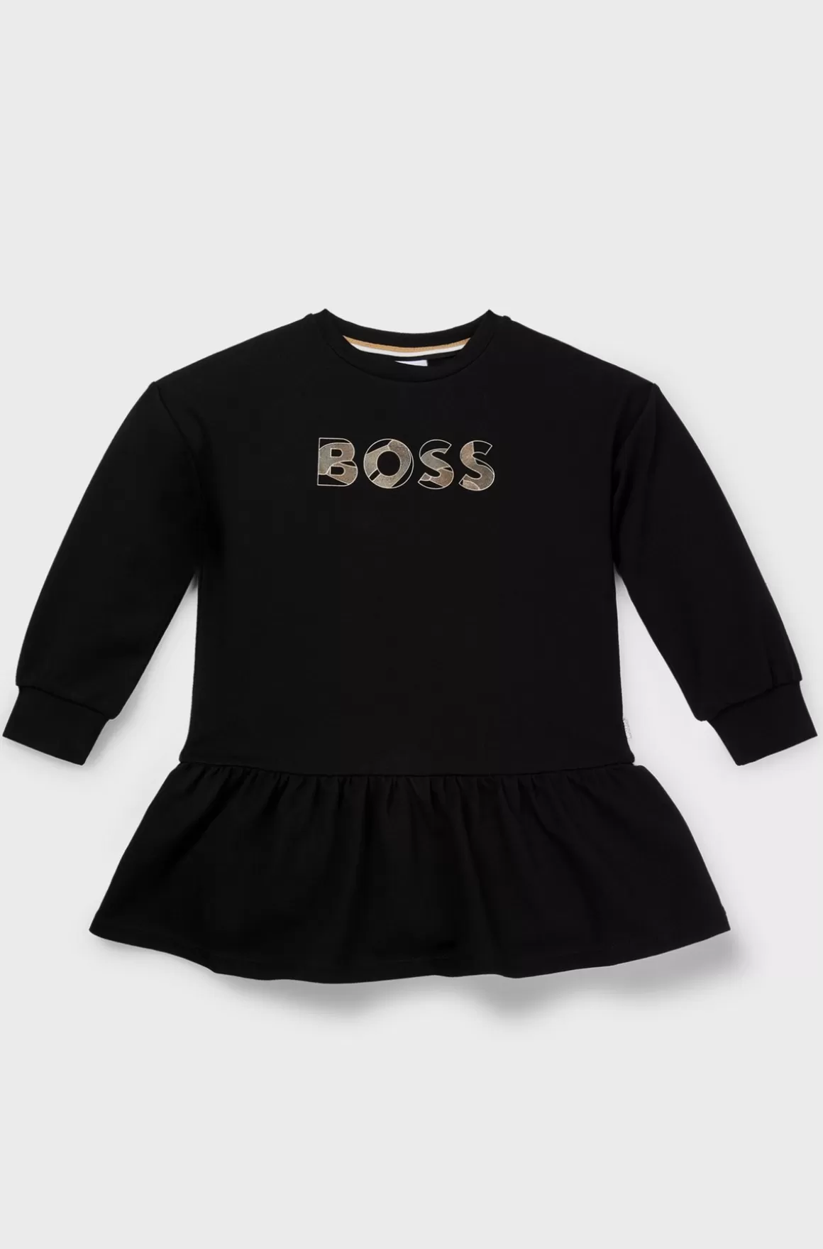 Børn HUGO BOSS Langærmet Kjole Til Børn Med Logografik