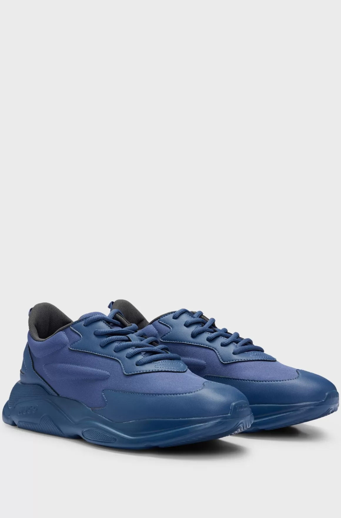 HUGO BOSS Løbeskoinspirerede Sneakers Med Kontrastdetaljer