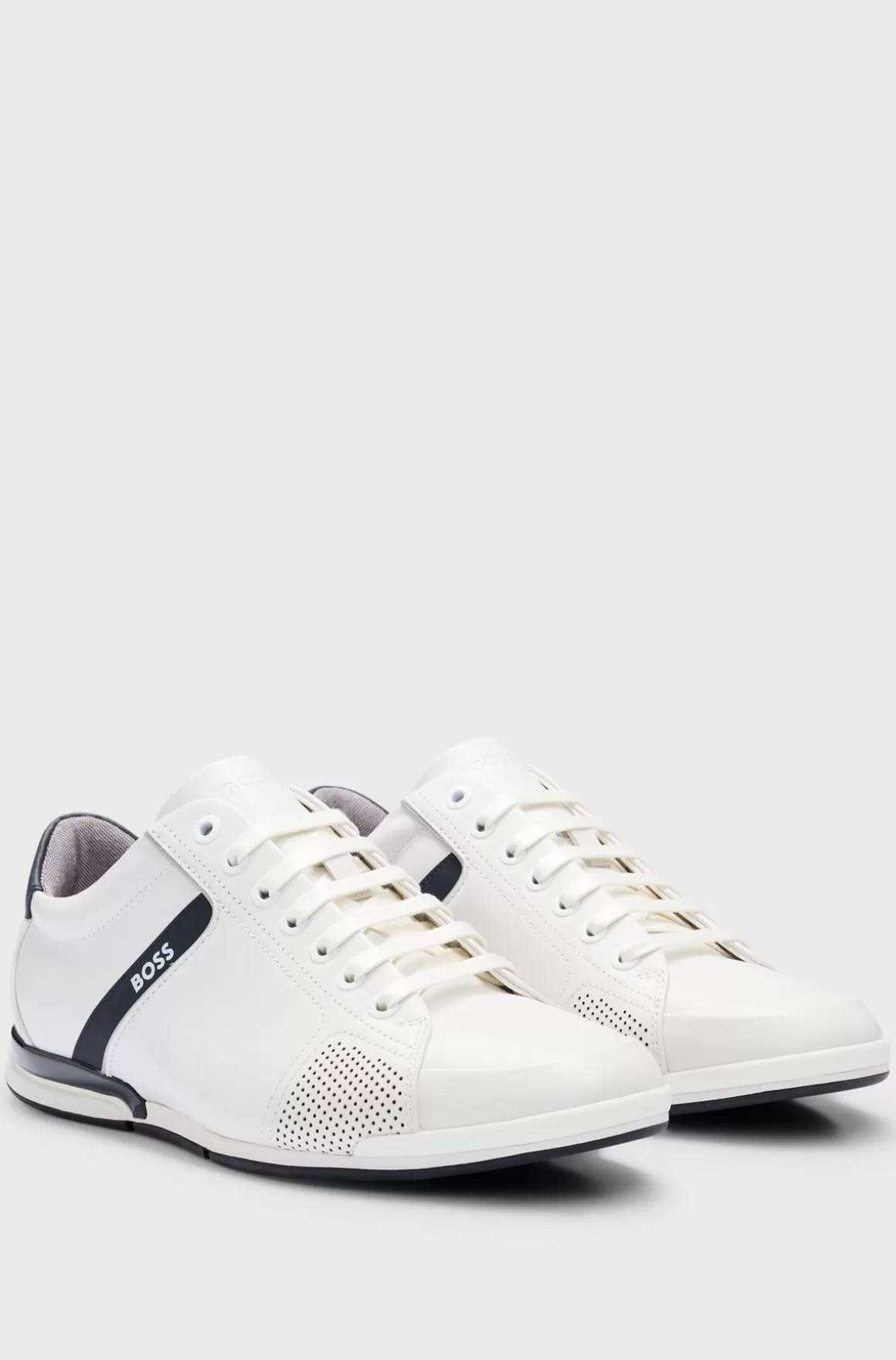HUGO BOSS Lædersneakers, Der Har For Med Lugtkontrol