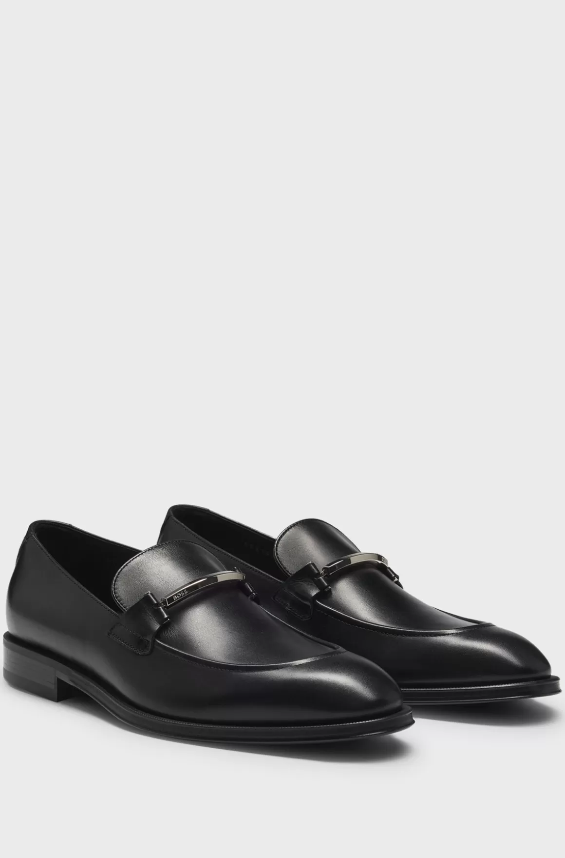 HUGO BOSS Loafers Med Brandet Metalspænde