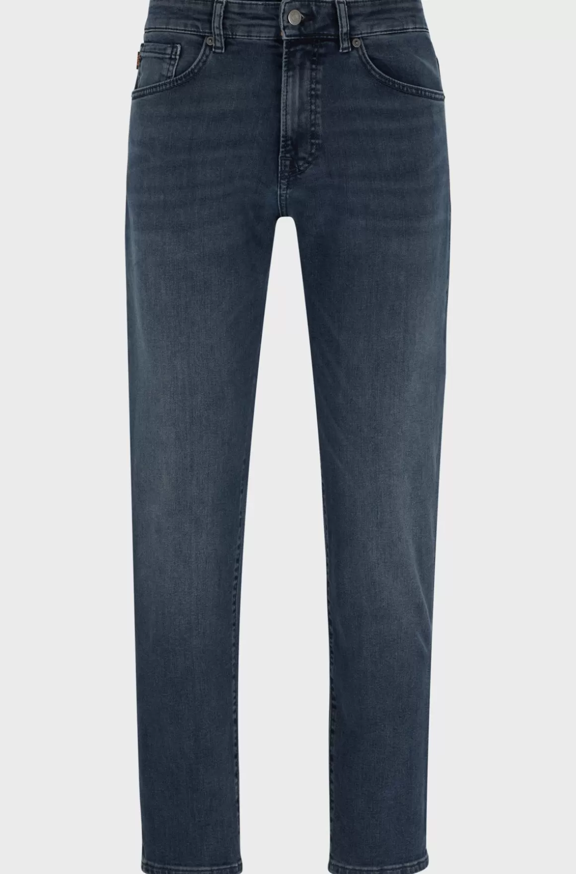 HUGO BOSS Maine Regular Fit Jeans I Ekstra Blød Og Smidig Blåsort Denim