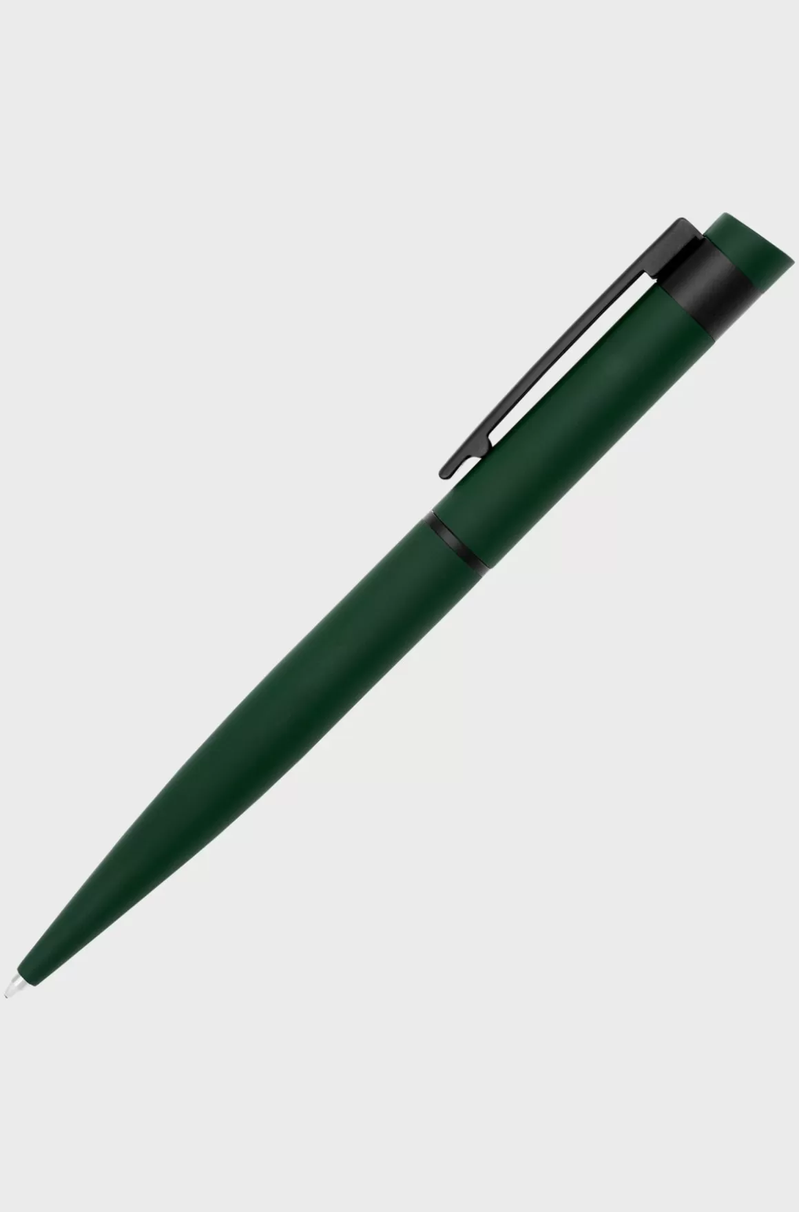 HUGO BOSS Matgrøn Kuglepen Med Indgraveret Logo