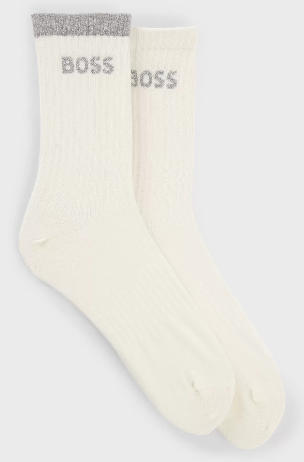 HUGO BOSS Pakke Med To Korte Par Strømper I Bomuldsblanding