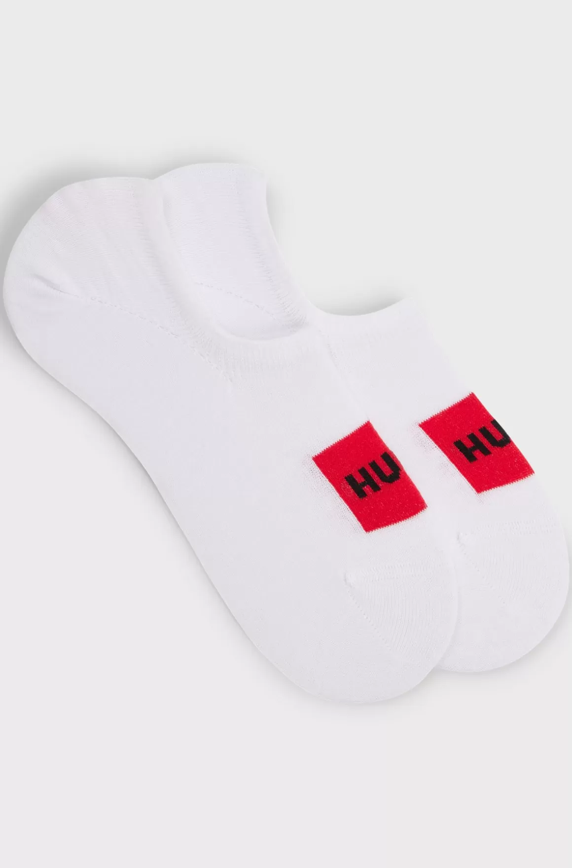 HUGO BOSS Pakke Med To Par Sneakersstrømper Med Røde Logomærker