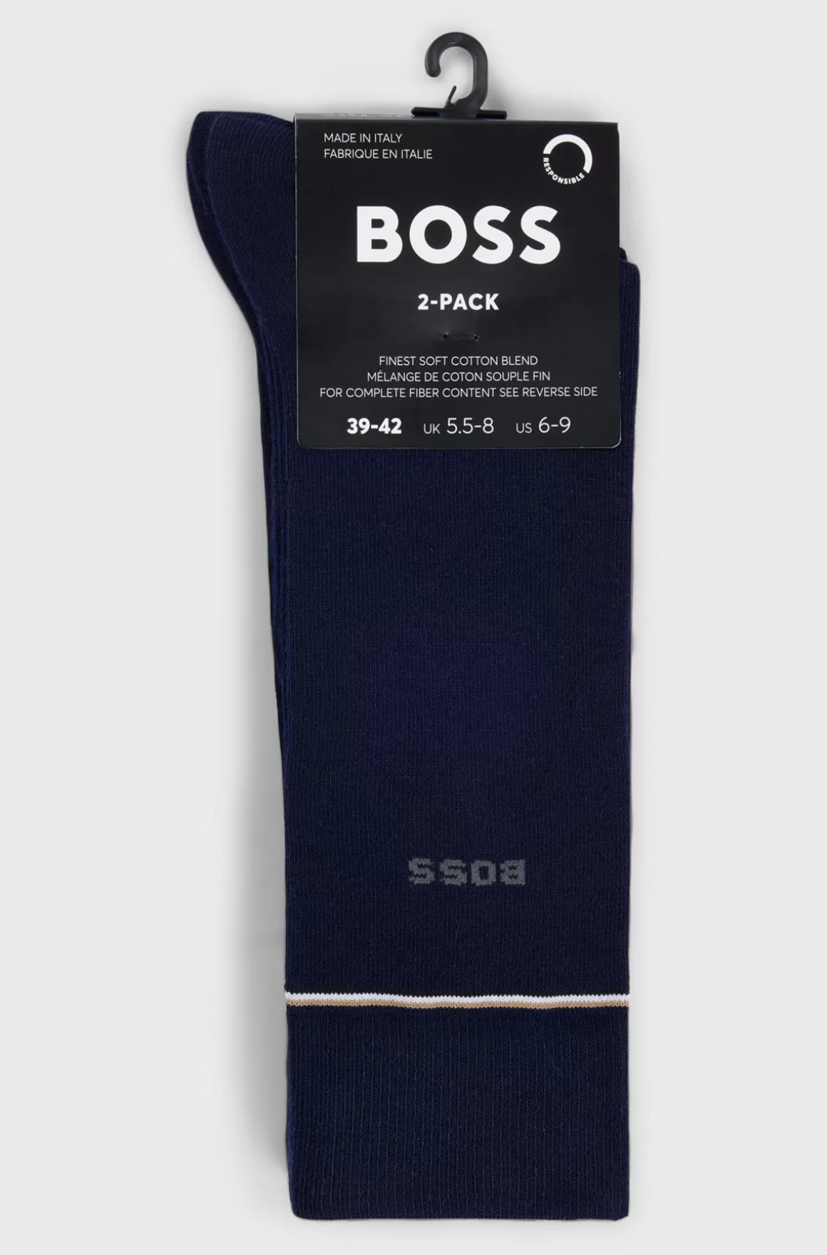 HUGO BOSS Pakke Med To Par Sokker Med Normal Længde Og Performance-stræk