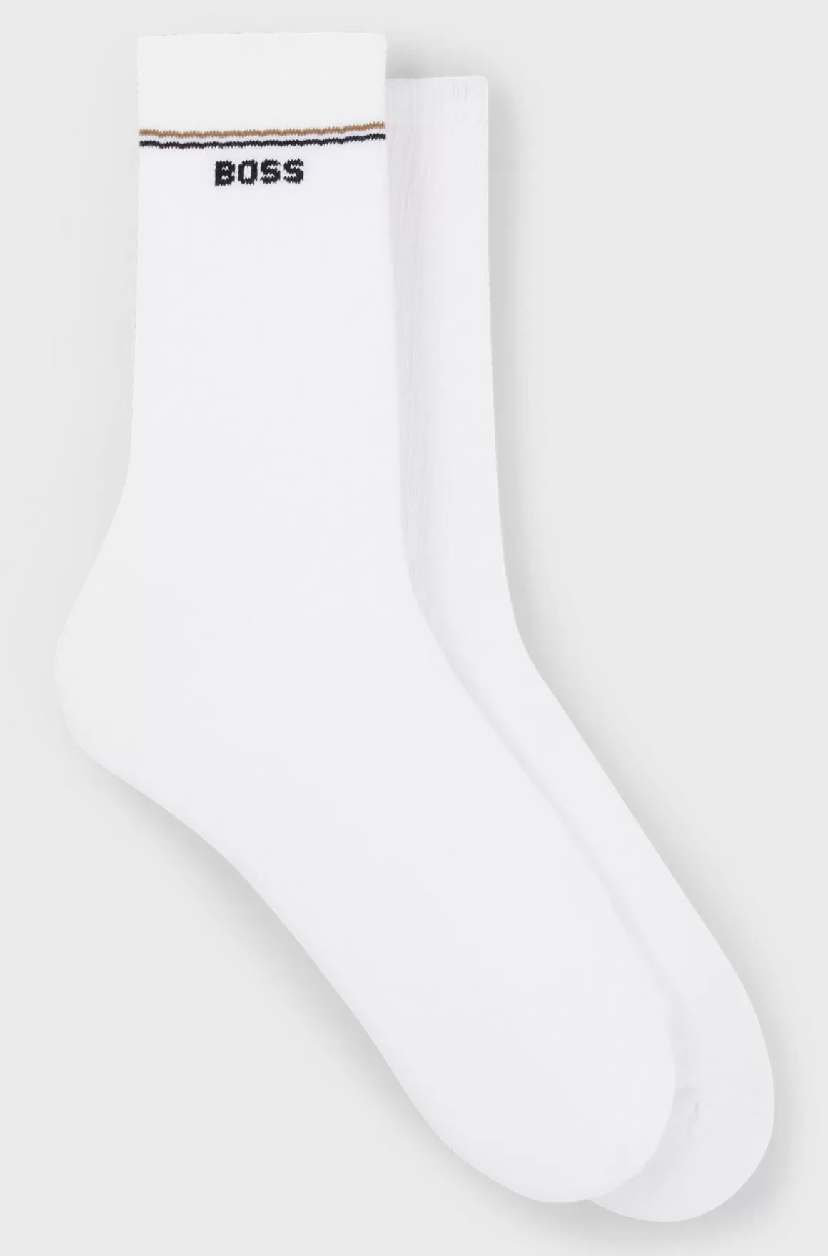 HUGO BOSS Pakke Med To Par Strømper I Kvart Længde Med Logo