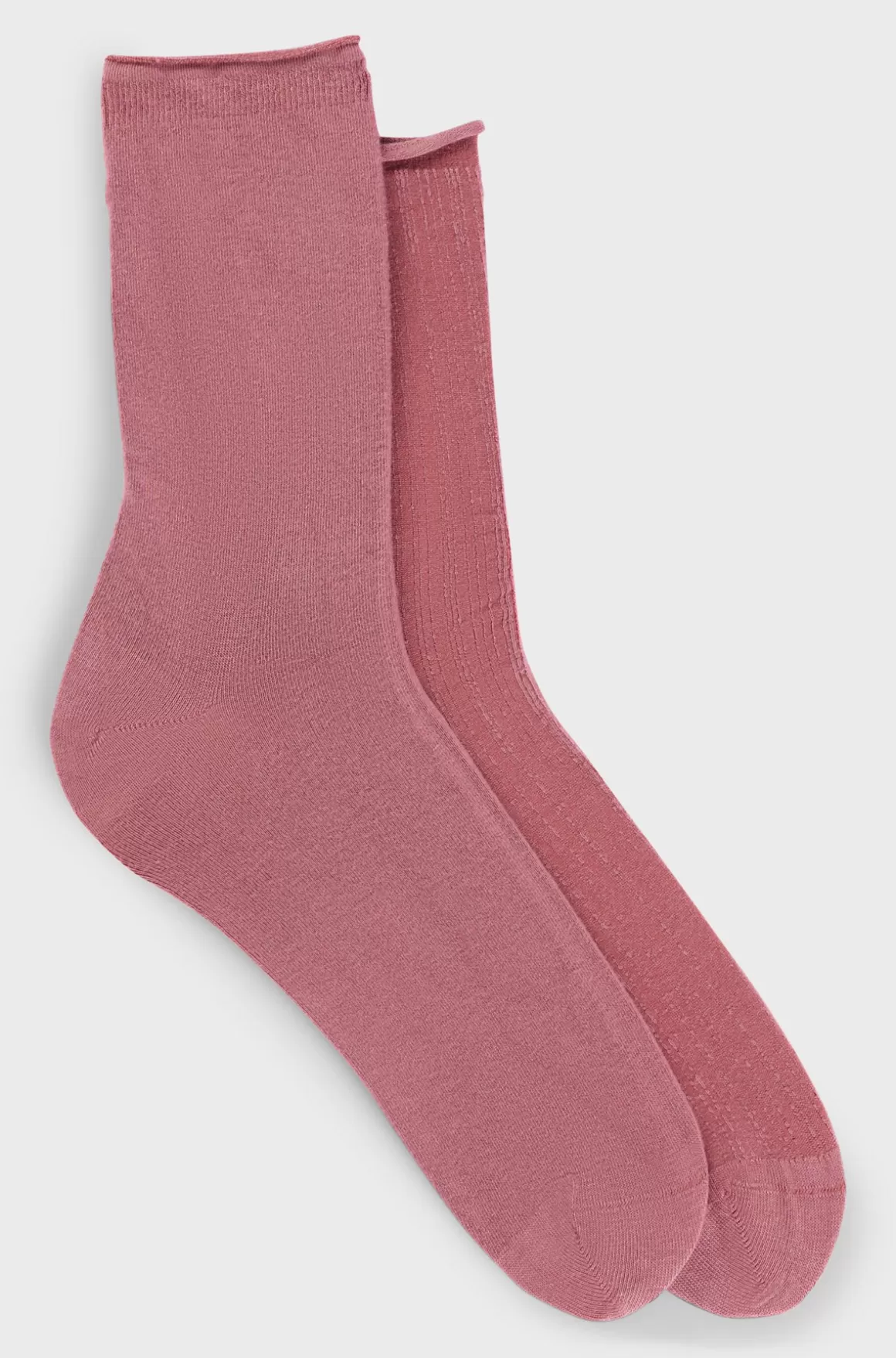 HUGO BOSS Pakke Med To Par Strømper Med Kort Længde I Garn Med Stræk