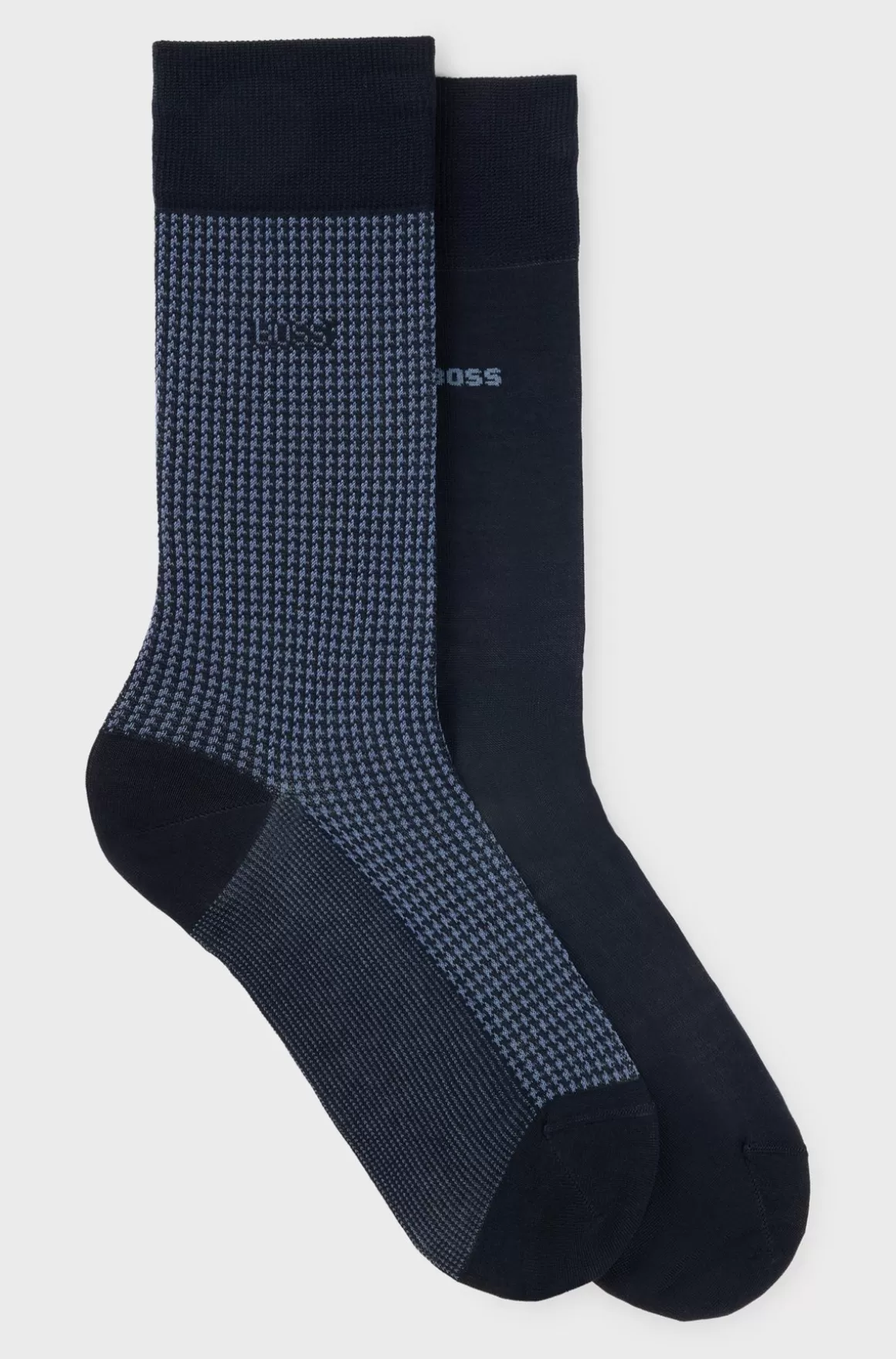 HUGO BOSS Pakke Med To Sæt Strømper I Bomuldsblanding