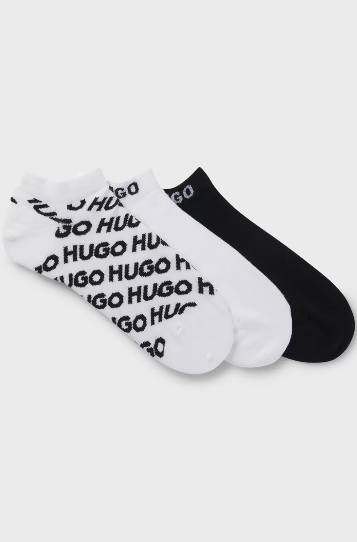 HUGO BOSS Pakke Med Tre Par Strømper I En Bomuldsblanding