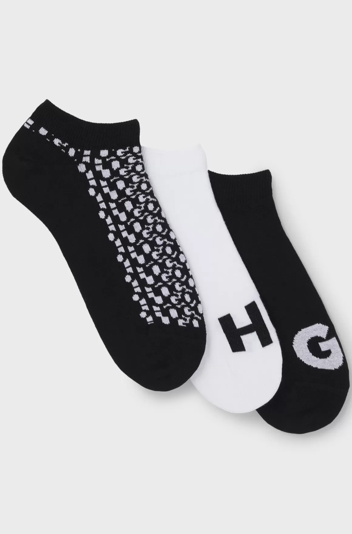 HUGO BOSS Pakke Med Tre Par Strømper I En Bomuldsblanding