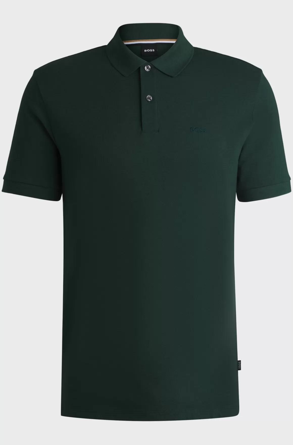 HUGO BOSS Pallas Poloshirt Med Regular Fit I Bomuld Med Broderet Logo
