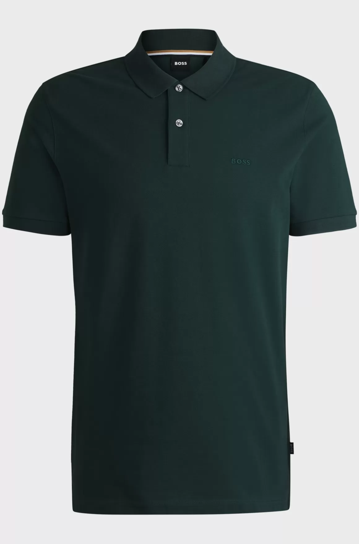 HUGO BOSS Pallas Poloshirt Med Regular Fit I Bomuld Med Broderet Logo