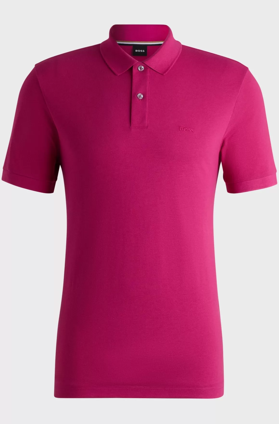 HUGO BOSS Pallas Poloshirt Med Regular Fit I Bomuld Med Broderet Logo