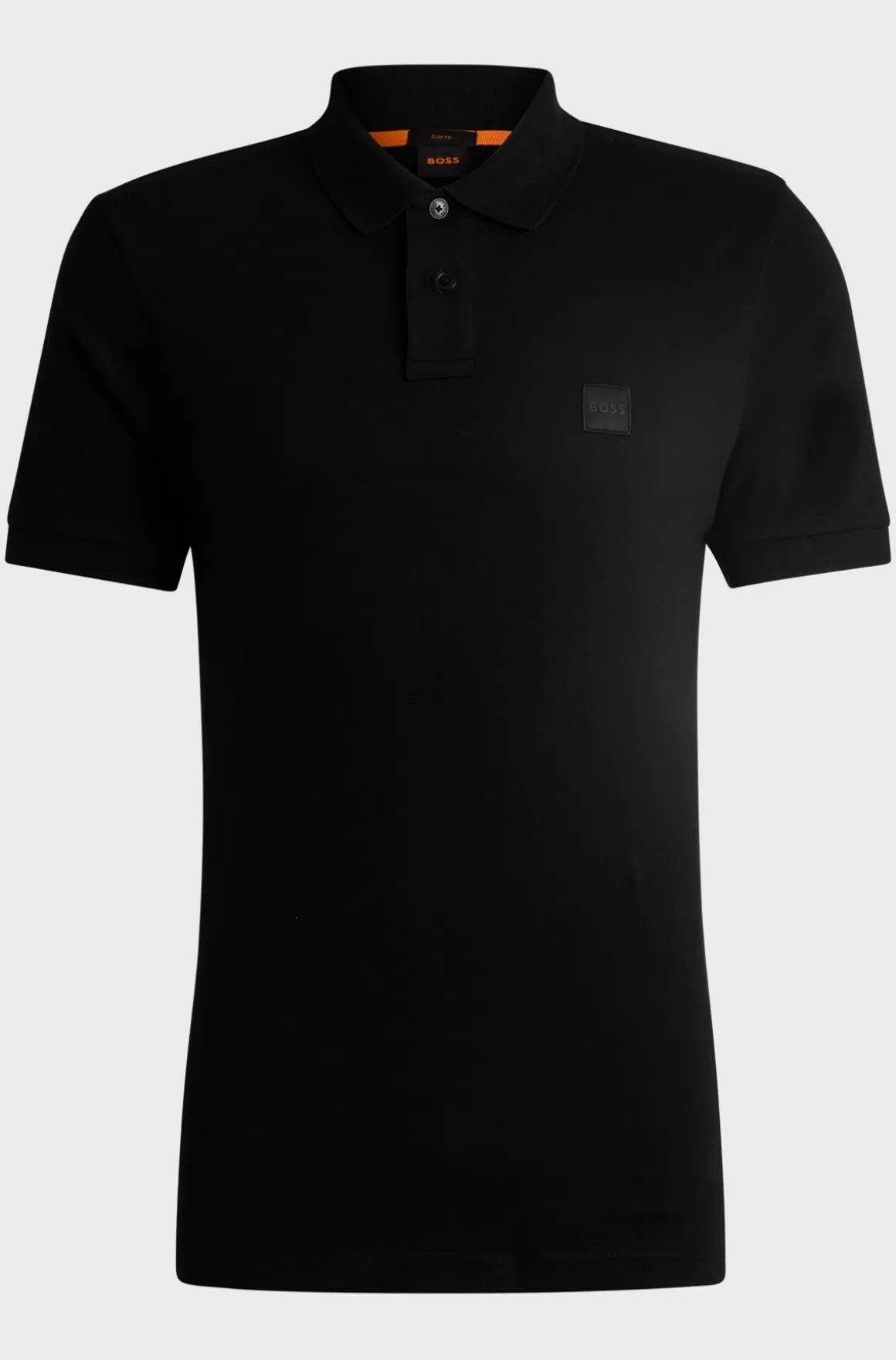 HUGO BOSS Poloshirt Med Slim Fit I Bomuld Med Stræk Og Logomærke