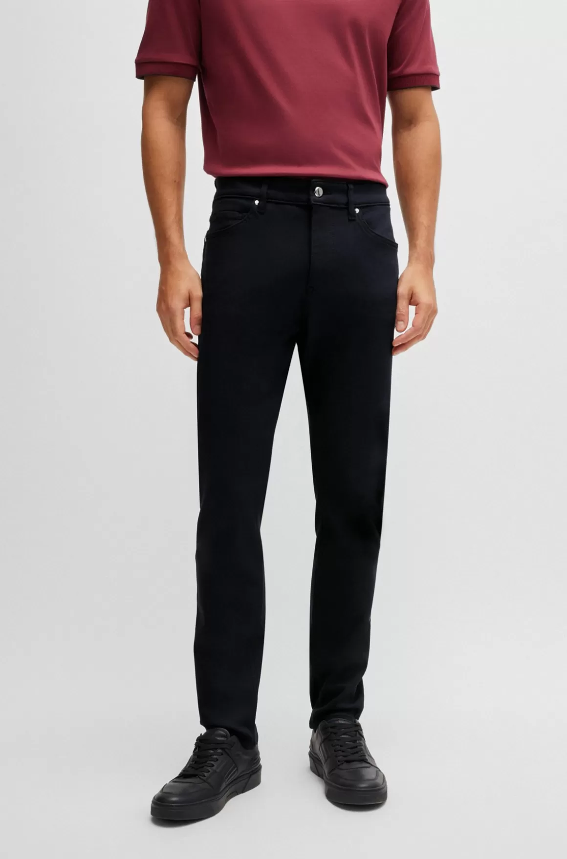 HUGO BOSS Porsche X BOSS Jeans Med Tapered Fit I Performance-denim