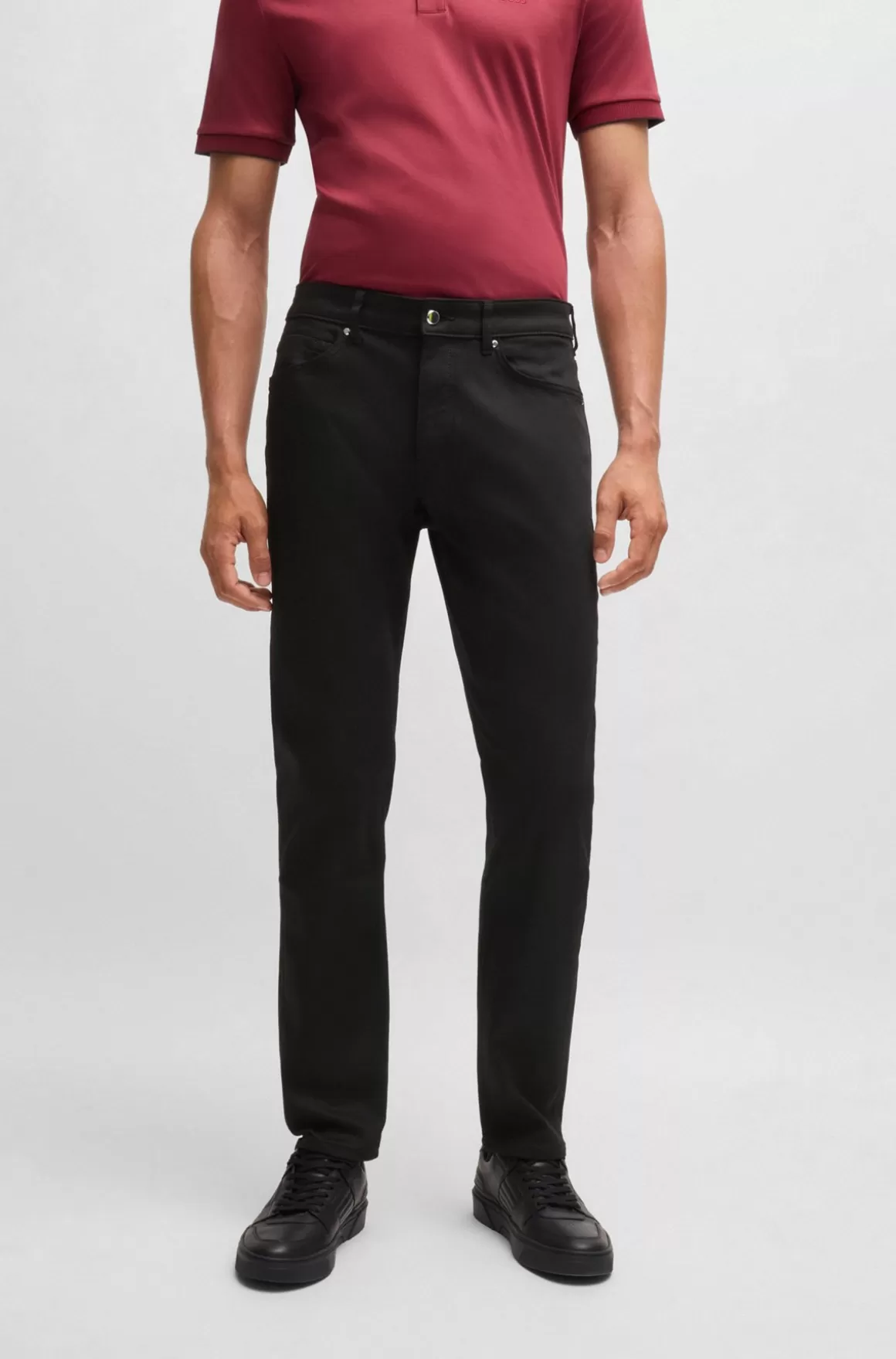 HUGO BOSS Porsche X BOSS-jeans I Performance-denim Med Tapered Fit