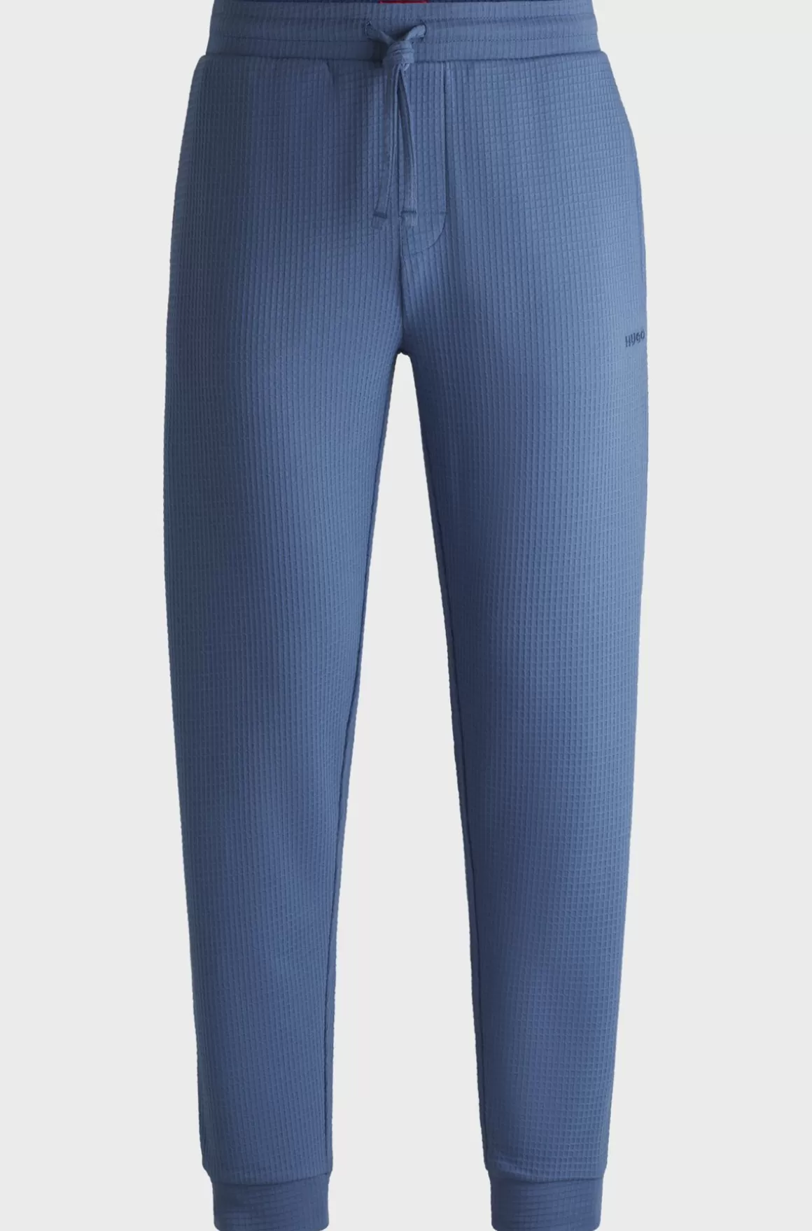 HUGO BOSS Pyjamasbukser I Bomuldsblanding Med Broderet Logo
