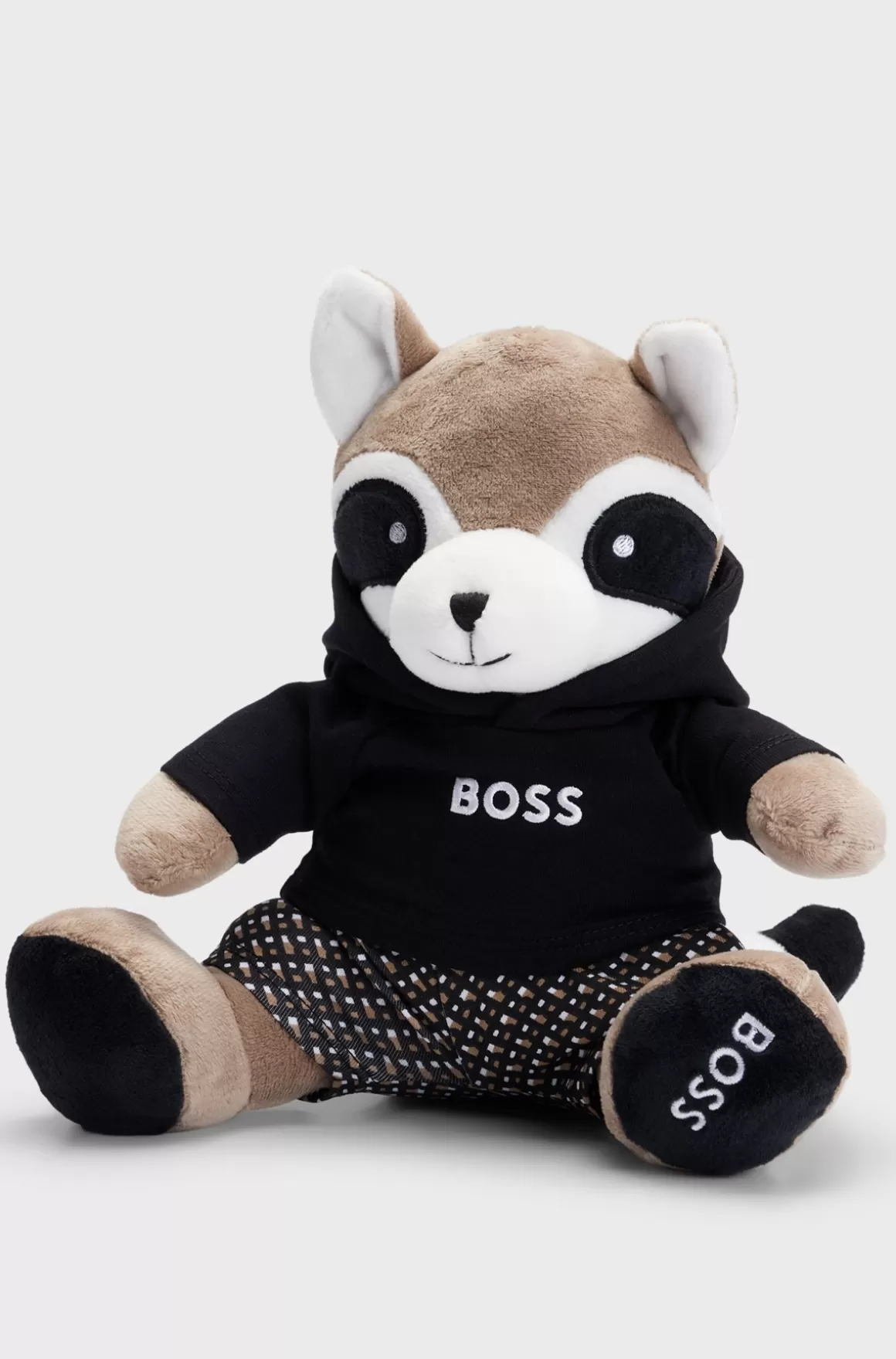 Børn HUGO BOSS Rød Panda-legetøj Til Babyer I Imiteret Pels
