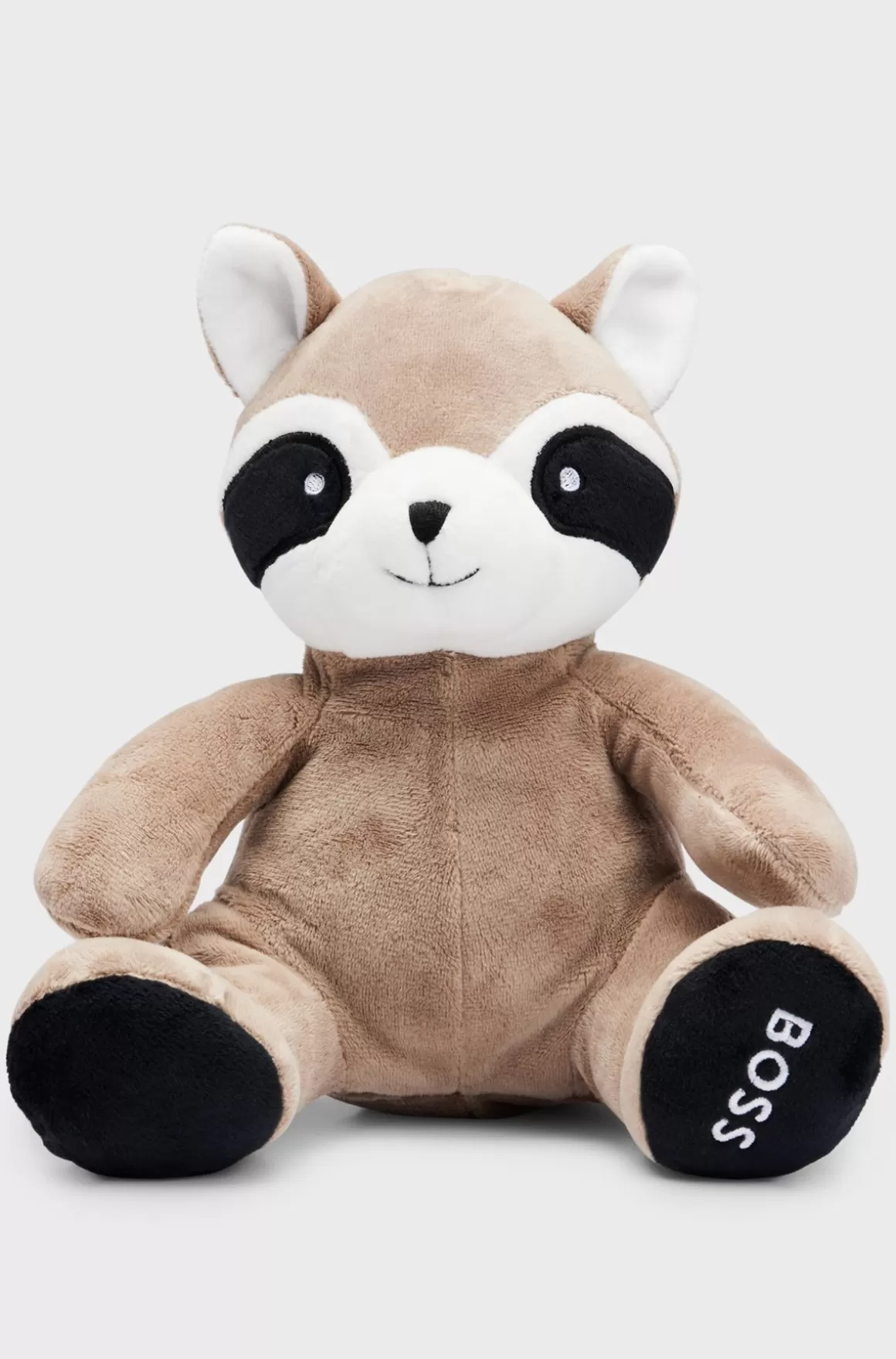 Børn HUGO BOSS Rødt Pandatøjdyr Til Babyer Med Broderede Logoer