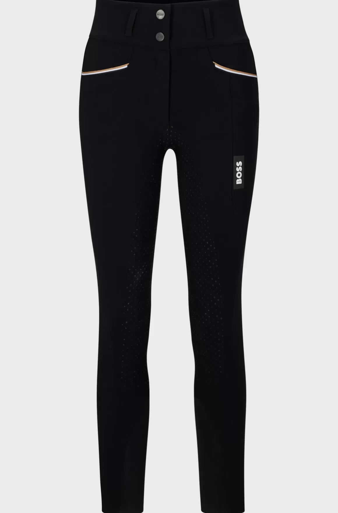 HUGO BOSS Ridebukser Til Hestesport Med Full-grip Og Ekstra Stræk