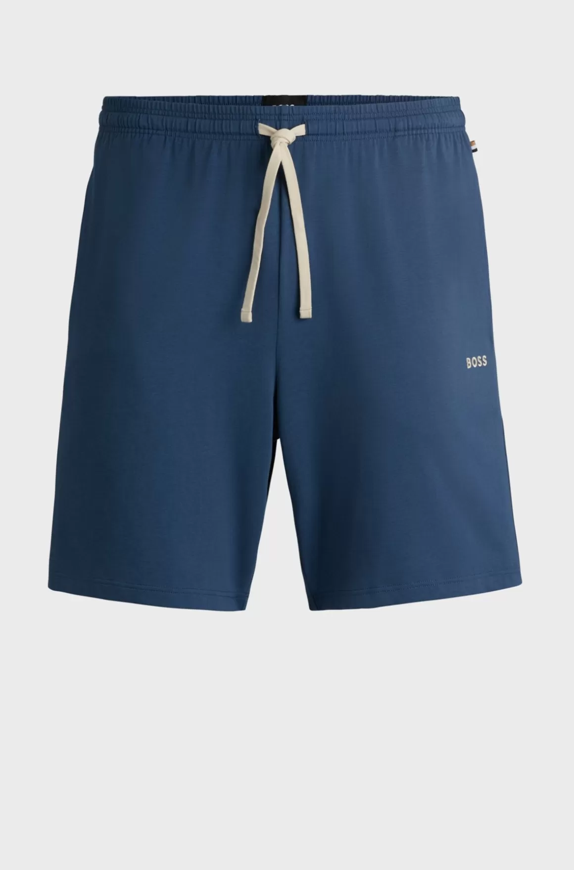 HUGO BOSS Shorts I Bomuld Med Stræk Og Broderet Logo