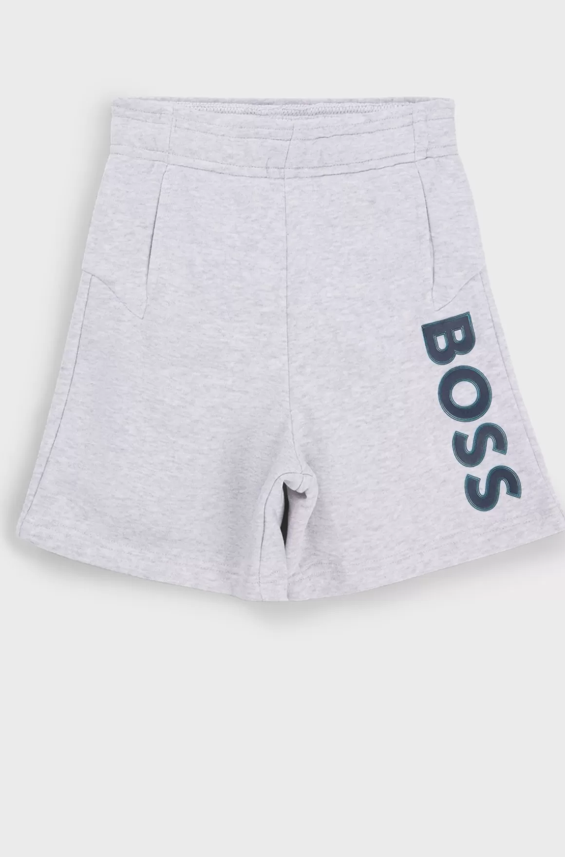 Børn HUGO BOSS Shorts Til Børn I Fleece Med HD-logoprint