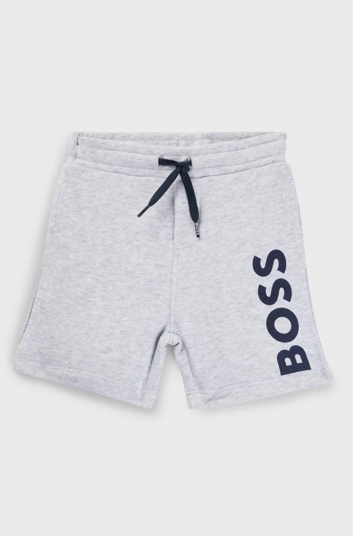 Børn HUGO BOSS Shorts Til Børn I Fleece Med Lodret Logoprint