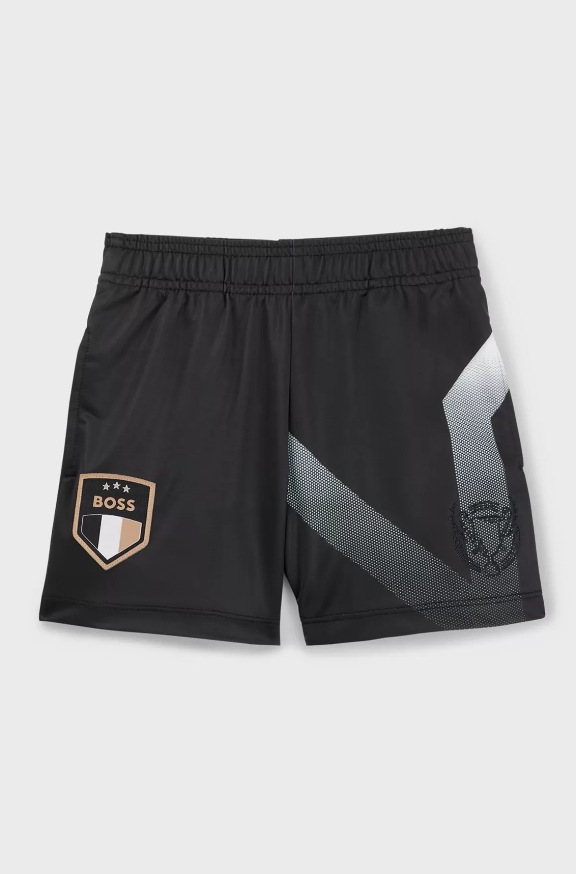 Børn HUGO BOSS Shorts Til Børn I Stof Med Stræk Og Gradueret Motiv