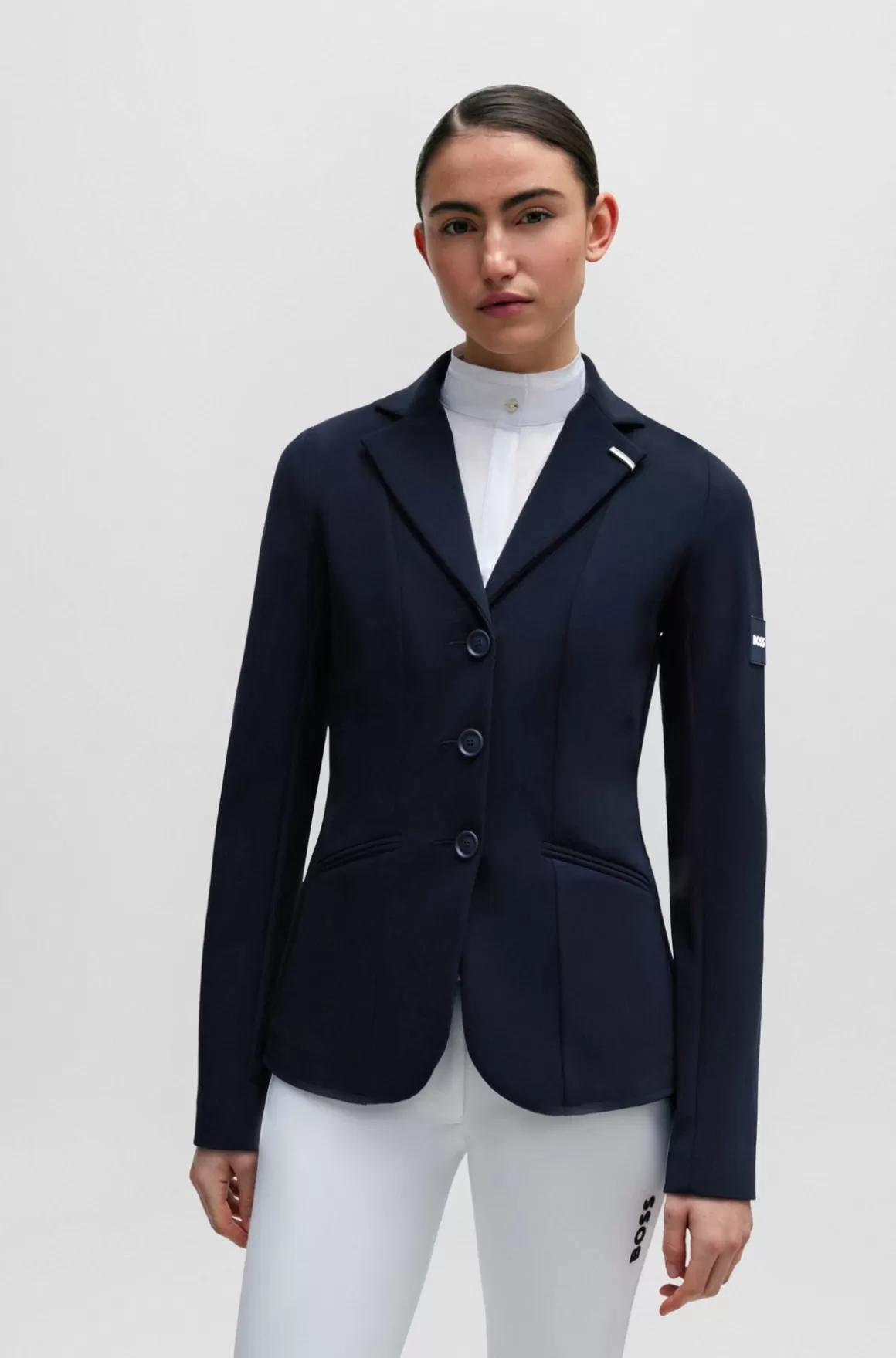 HUGO BOSS Showjakke Til Hestesport Med Logomærke
