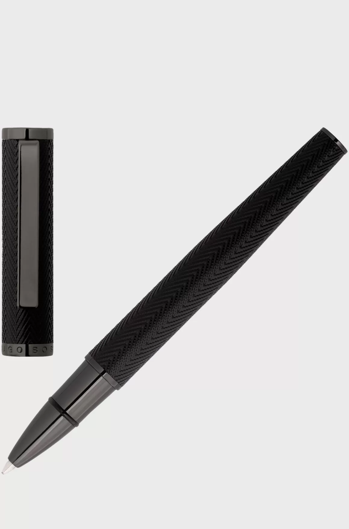 HUGO BOSS Sildebenstekstureret Rollerball Pen I Messing