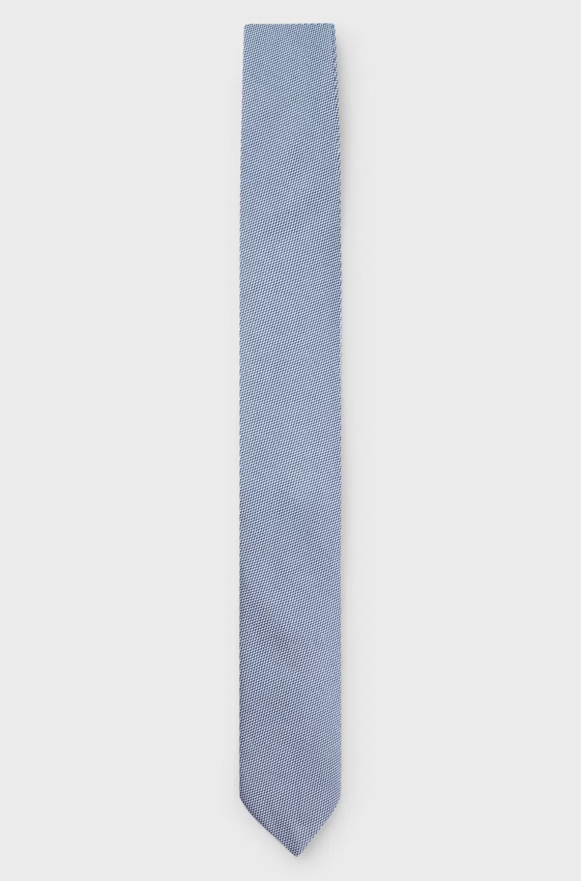 HUGO BOSS Silkeslips Med Jacquardmønster Overalt