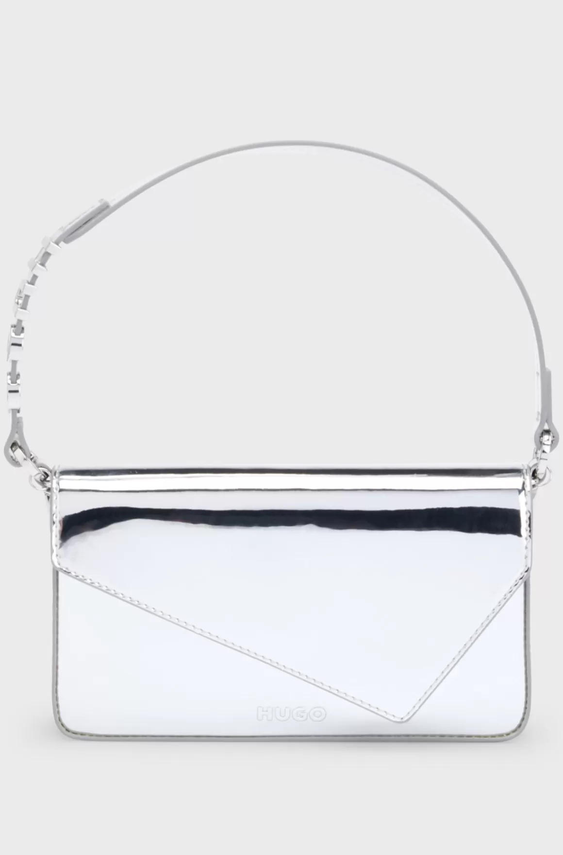 HUGO BOSS Skinnende Clutch I Og Med Logohank