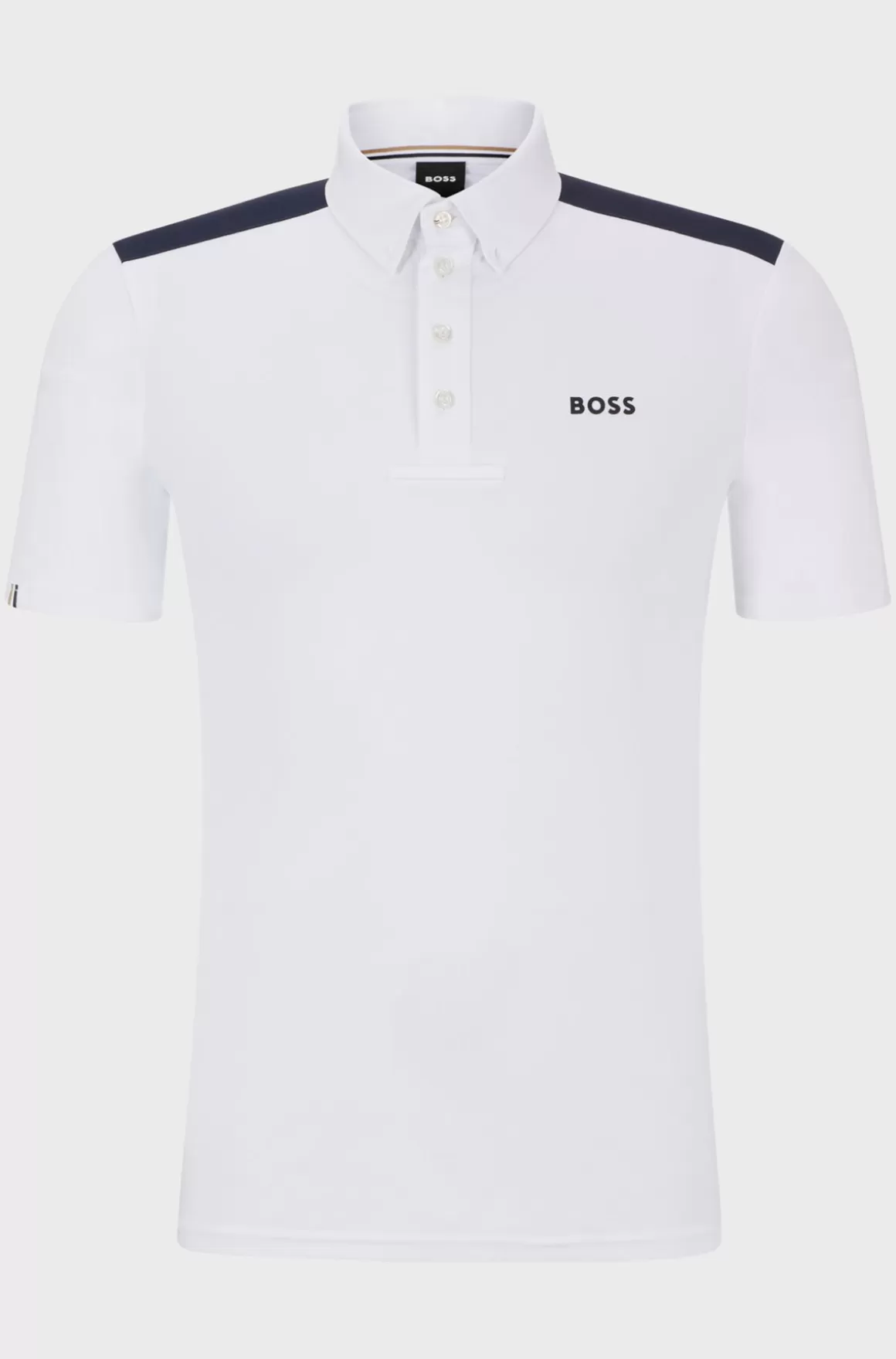HUGO BOSS Skjorte Til Hestesport Med Halve ærmer Og Skulderpuder