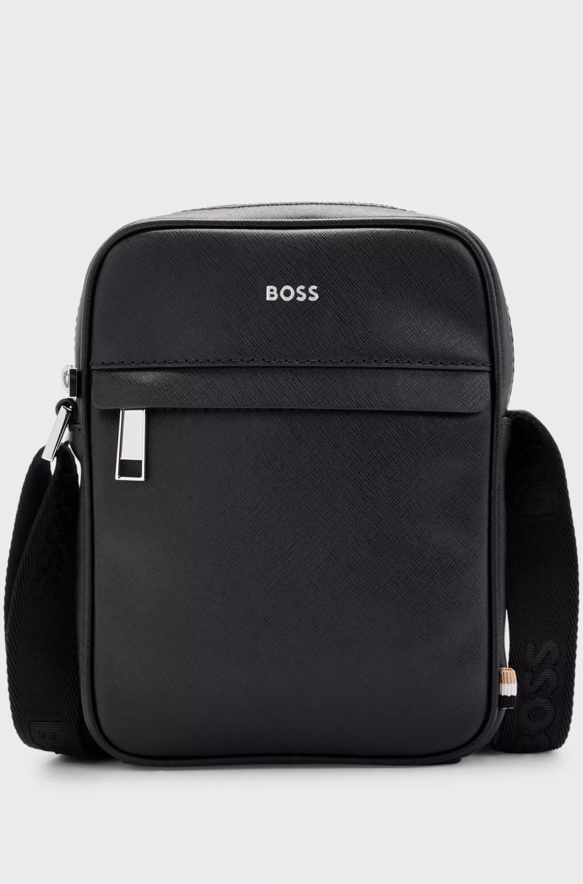 HUGO BOSS Skuldertaske Med Signaturstribe Og Logodetalje