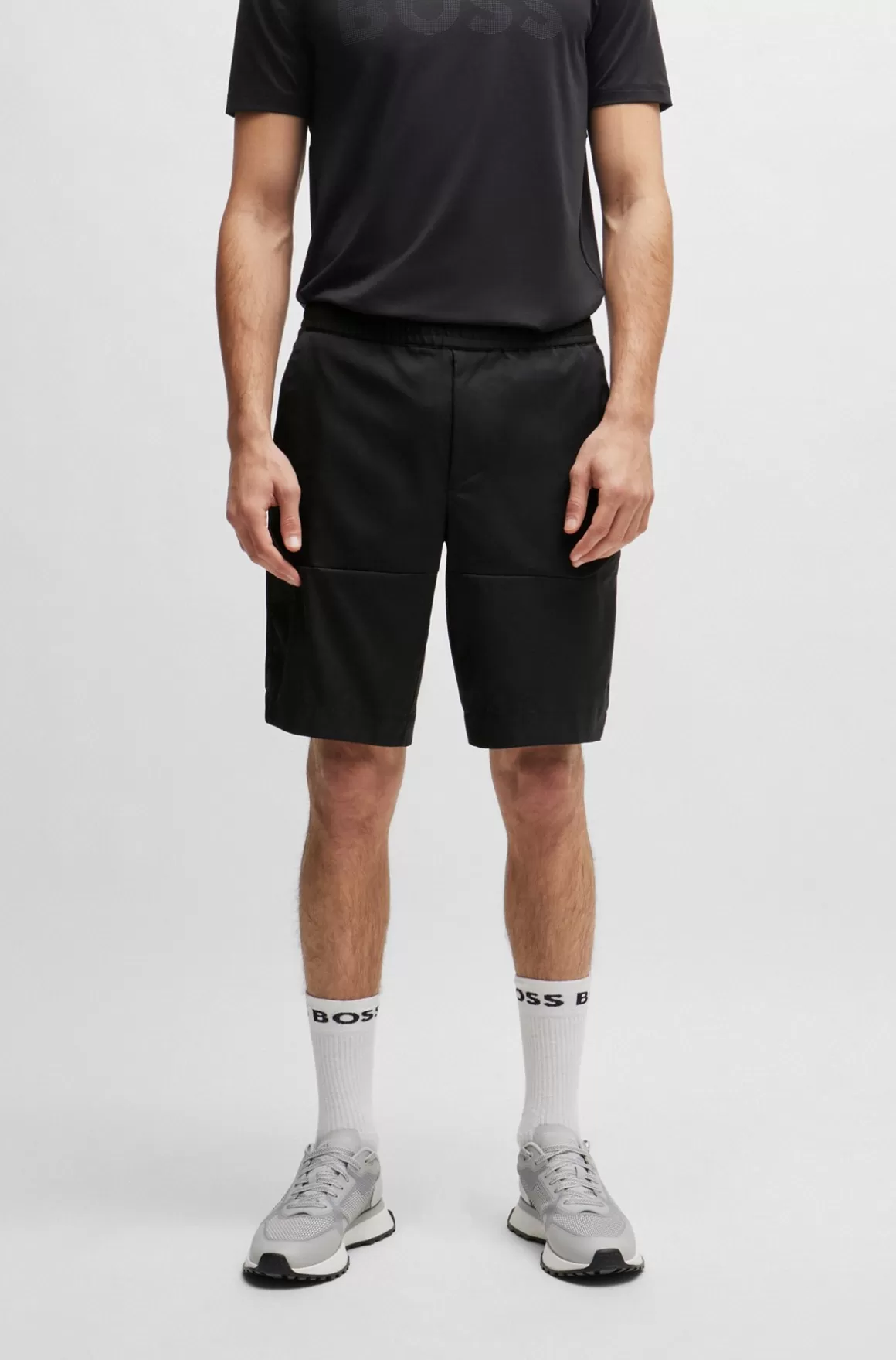 HUGO BOSS Slim Fit Shorts I Vandskyende Twill