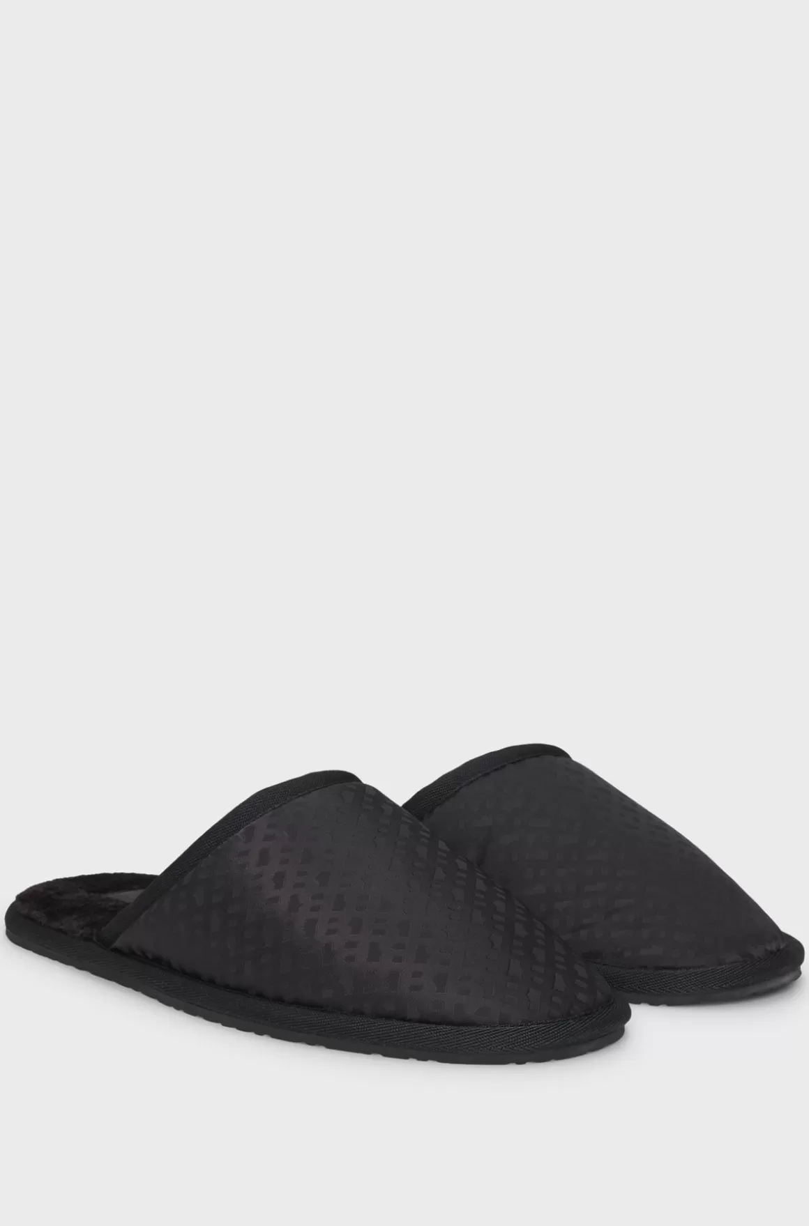 HUGO BOSS Slippers Med Fleecefor Og Monogrammer