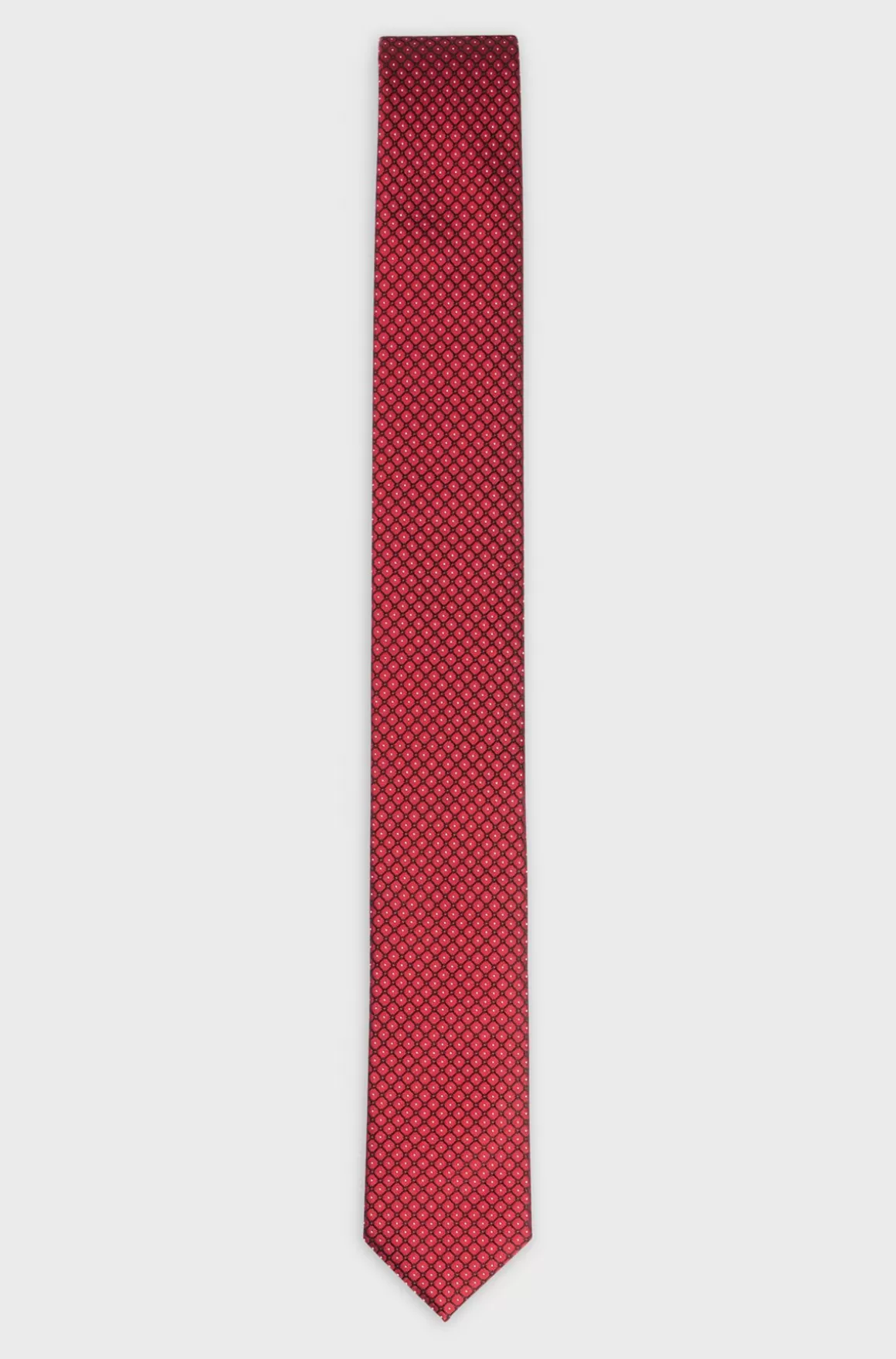 HUGO BOSS Slips Med Geometrisk Mønster I Silkejacquard