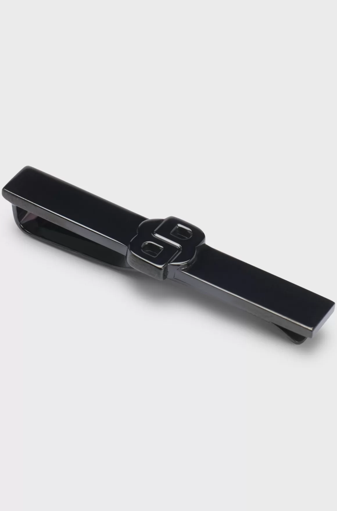 HUGO BOSS Slipseklemme I Messing Med Dobbelt B-monogram