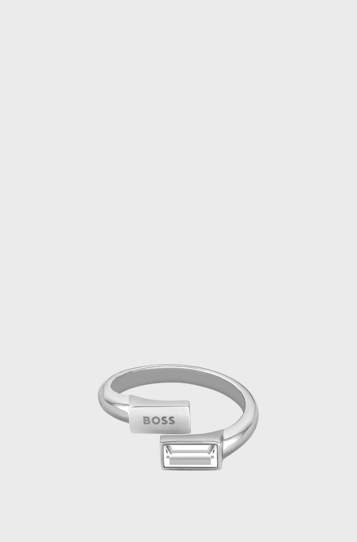 HUGO BOSS farvet Ring Med Baguettekrystal