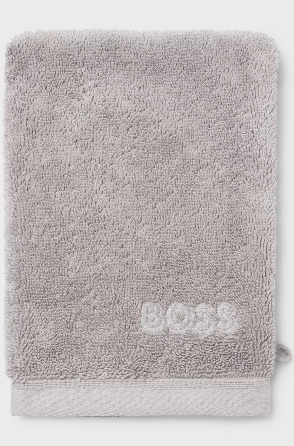 HUGO BOSS farvetvaskehandske I ægæisk Bomuld Med Tone-i-tone-logo