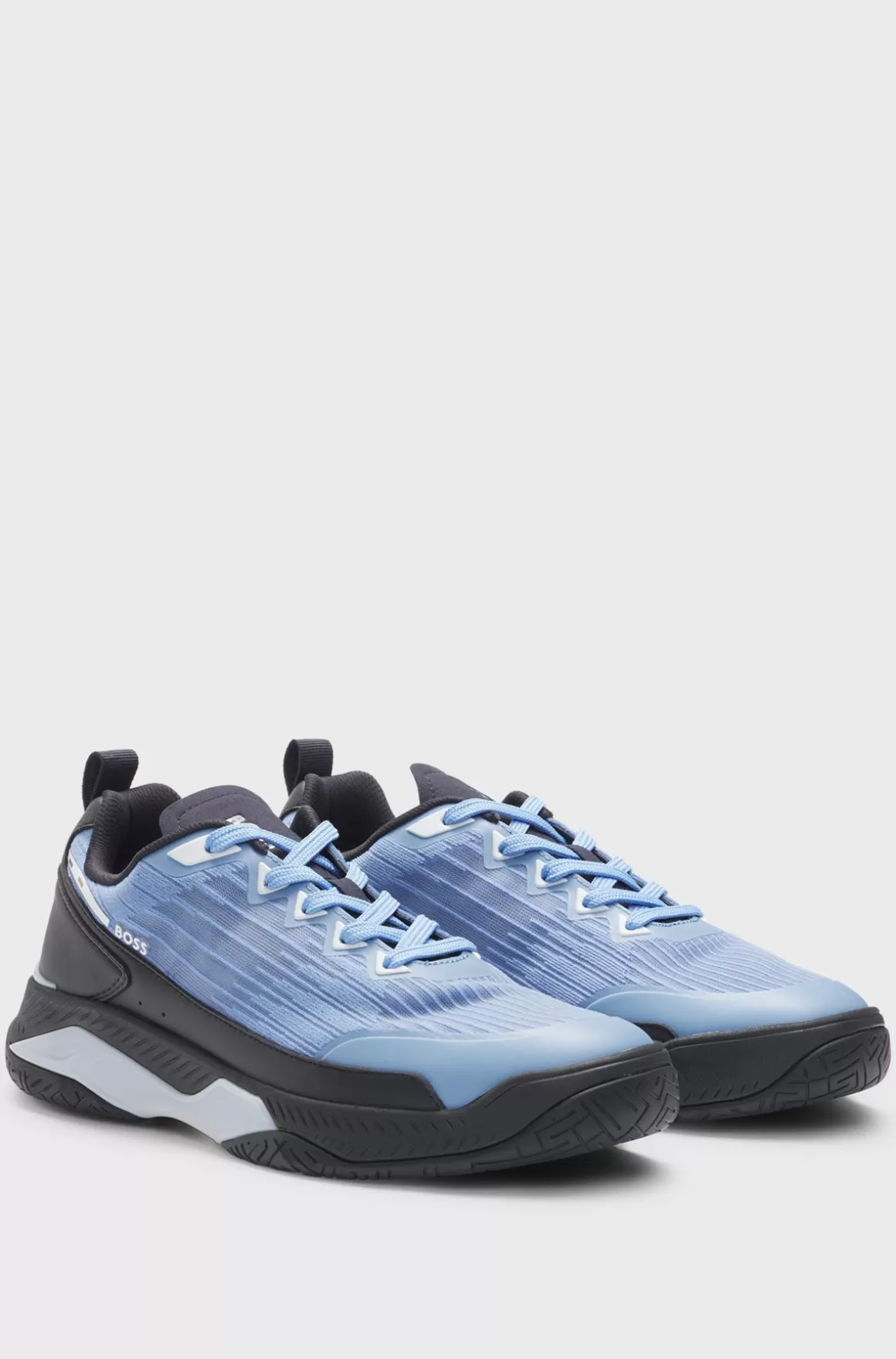 HUGO BOSS Sneakers I Blandede Materialer Med Skridsikker Sål